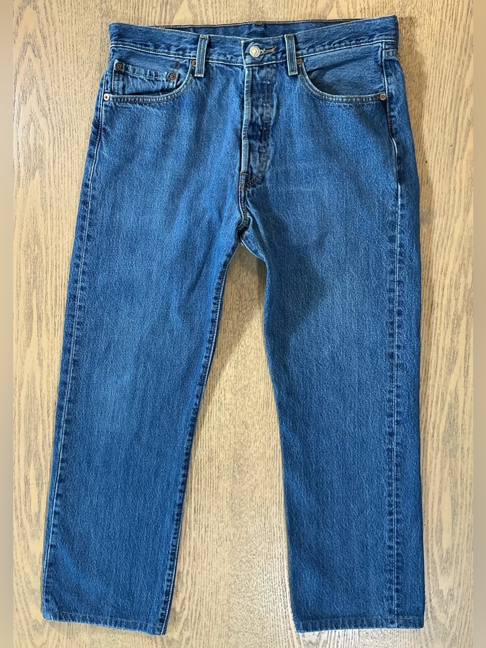 Vintage 2004 Levi’s 501 Jeans W33 Straight Leg Button Fly